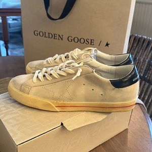 Golden Goose Tennis Shoes Super-Star Skate New in Box Size 42 Mens 9